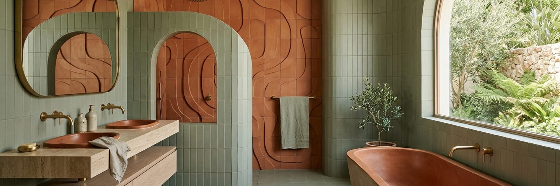 Tendenze ceramica 2026: forme organiche e colori materici
